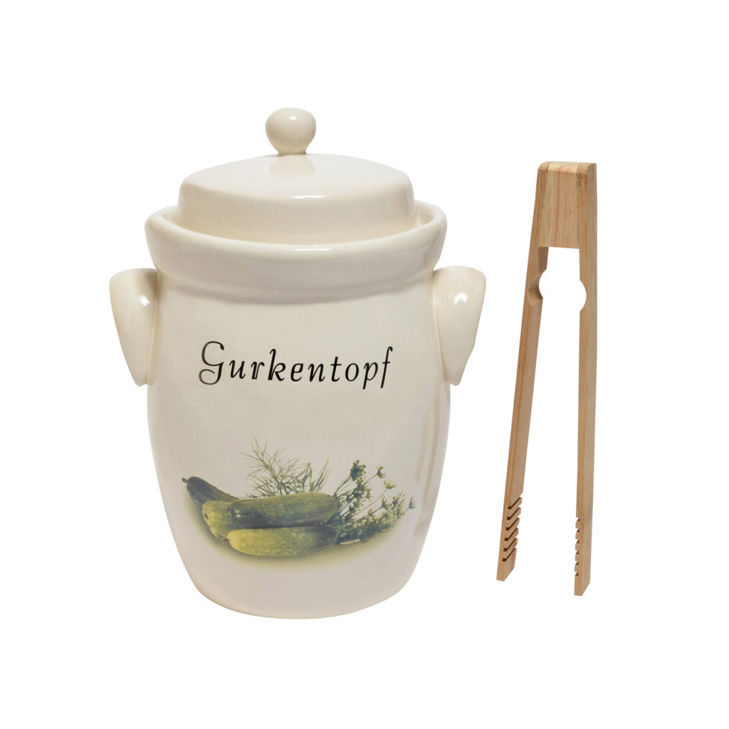 Gurkentöpfe aus Steingut